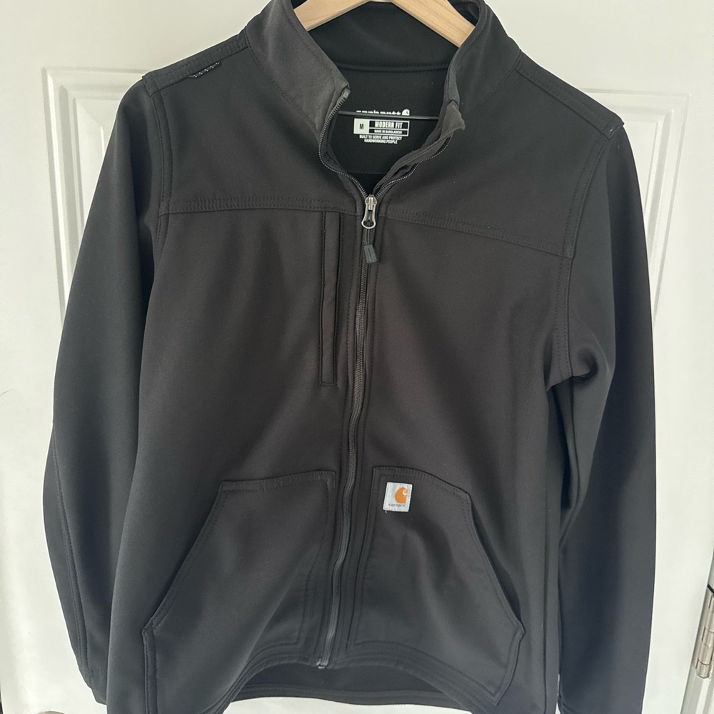 Carhartt Black Full-Zip Softshell Jacket